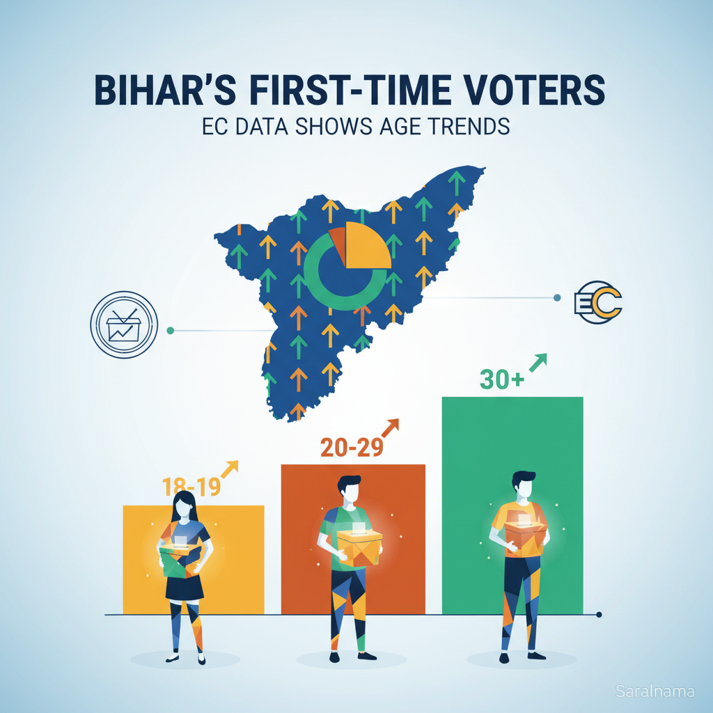 Bihar's First-Time Voters: EC Data Shows Age Trends