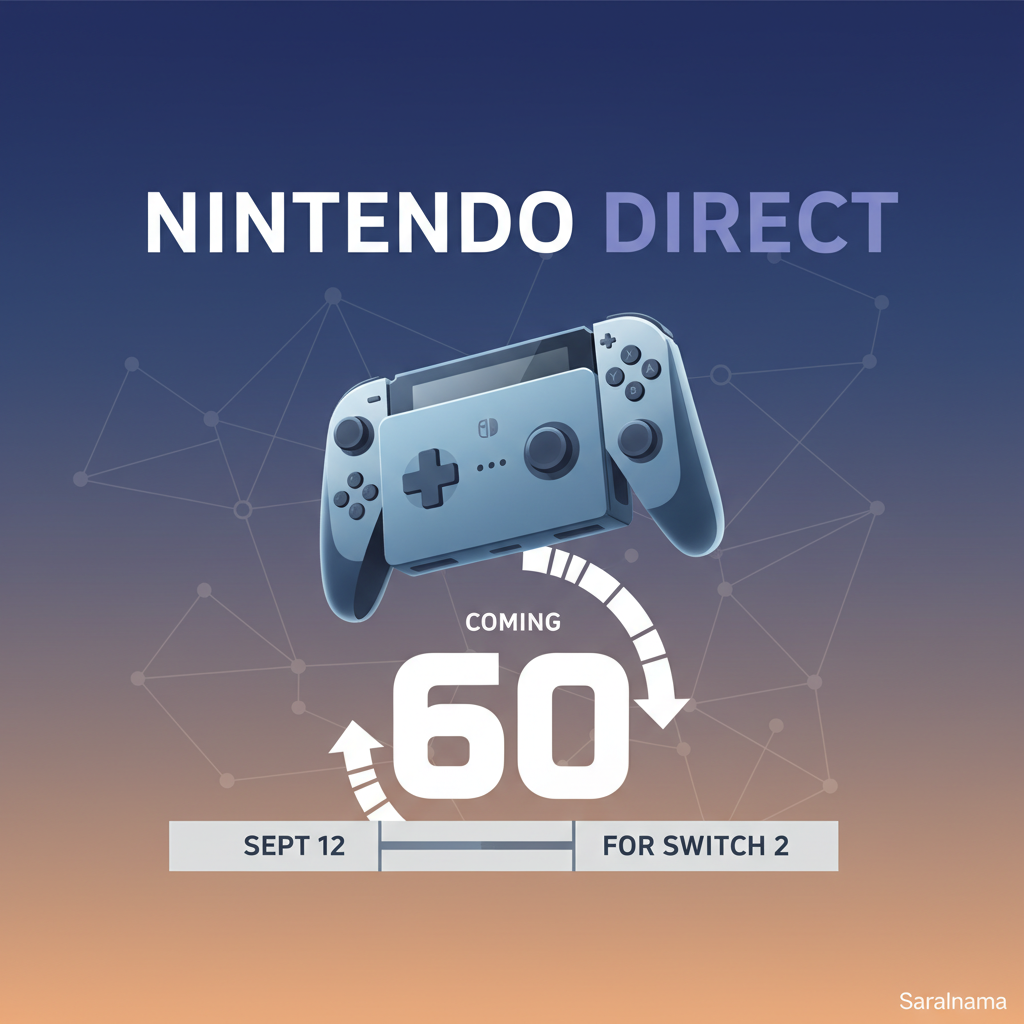 60-Minute Nintendo Direct Coming Sept 12 for Switch 2