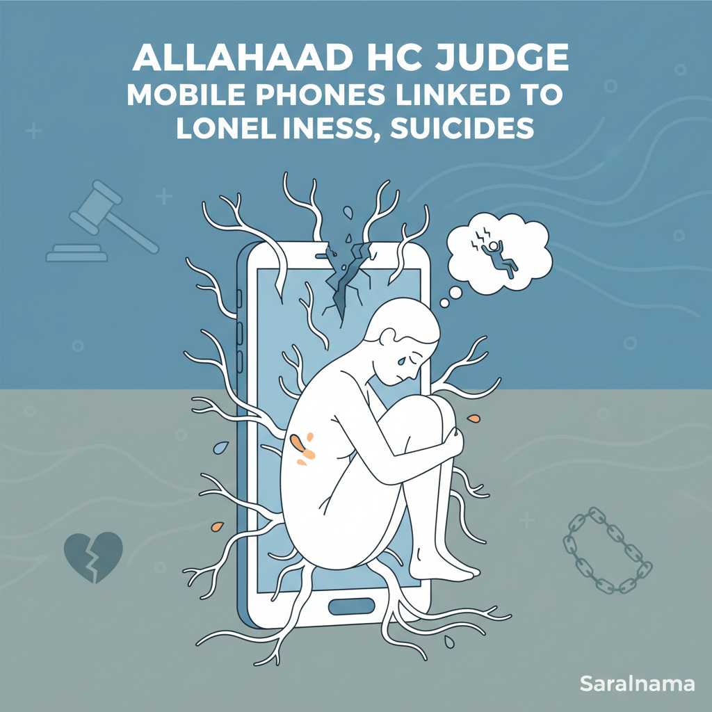 Allahabad HC Judge: Mobile Phones Linked to Loneliness, Suicides