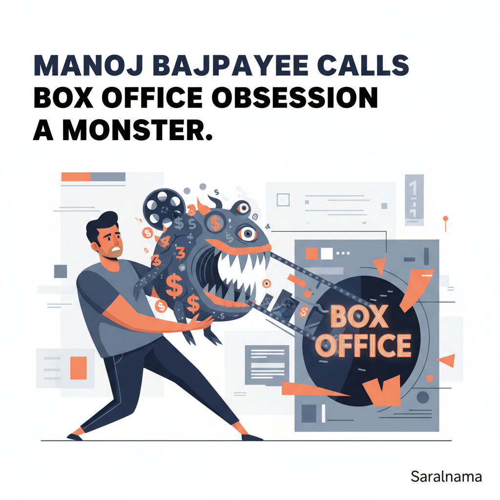 Manoj Bajpayee Calls Box Office Obsession a Monster