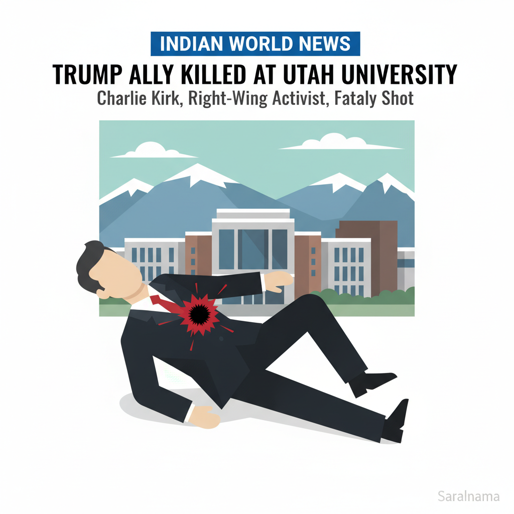 Charlie Kirk, Trump ally and rightwing activist, shot and killed at Utah university