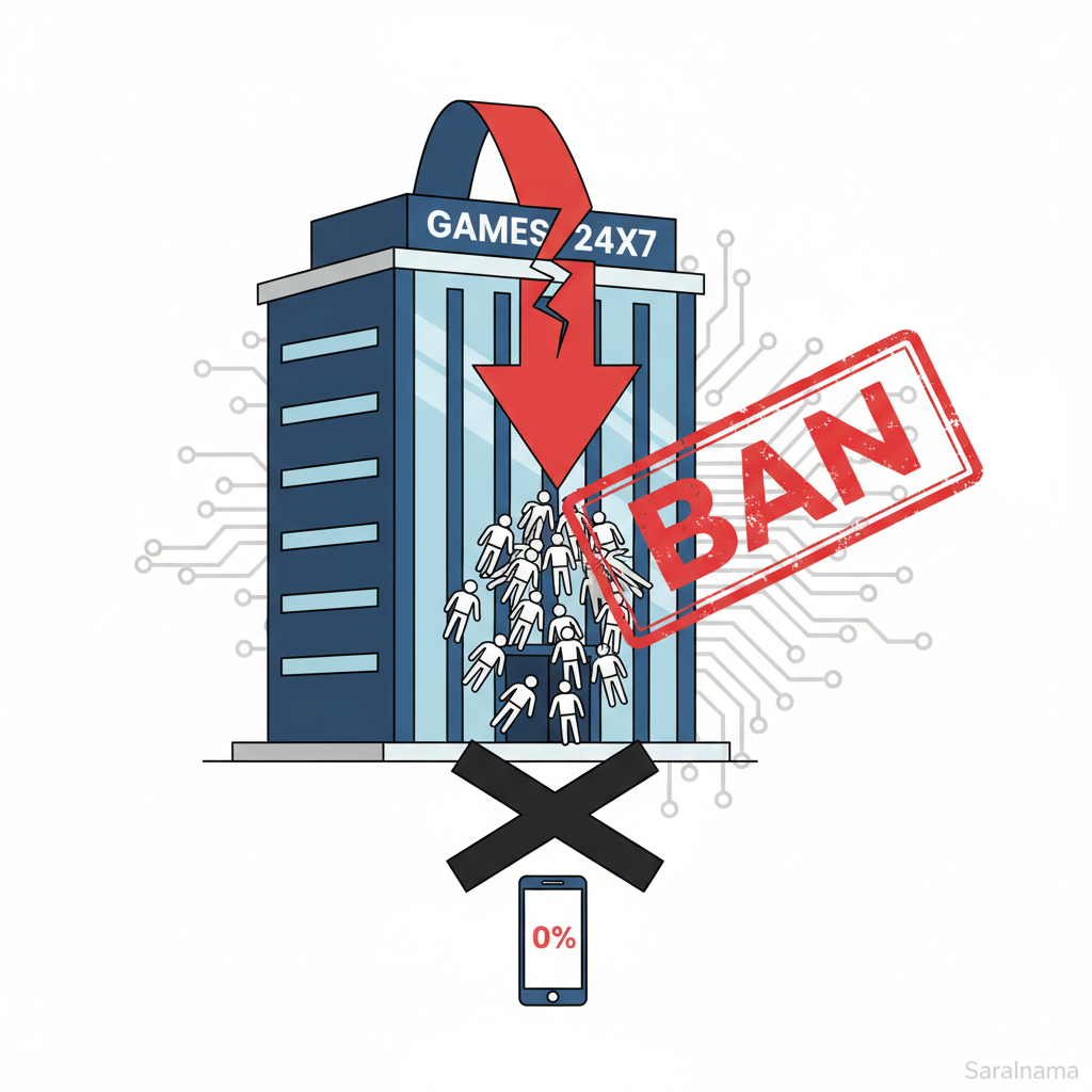 Games24X7 Fires 70% Staff After Online Gaming Ban