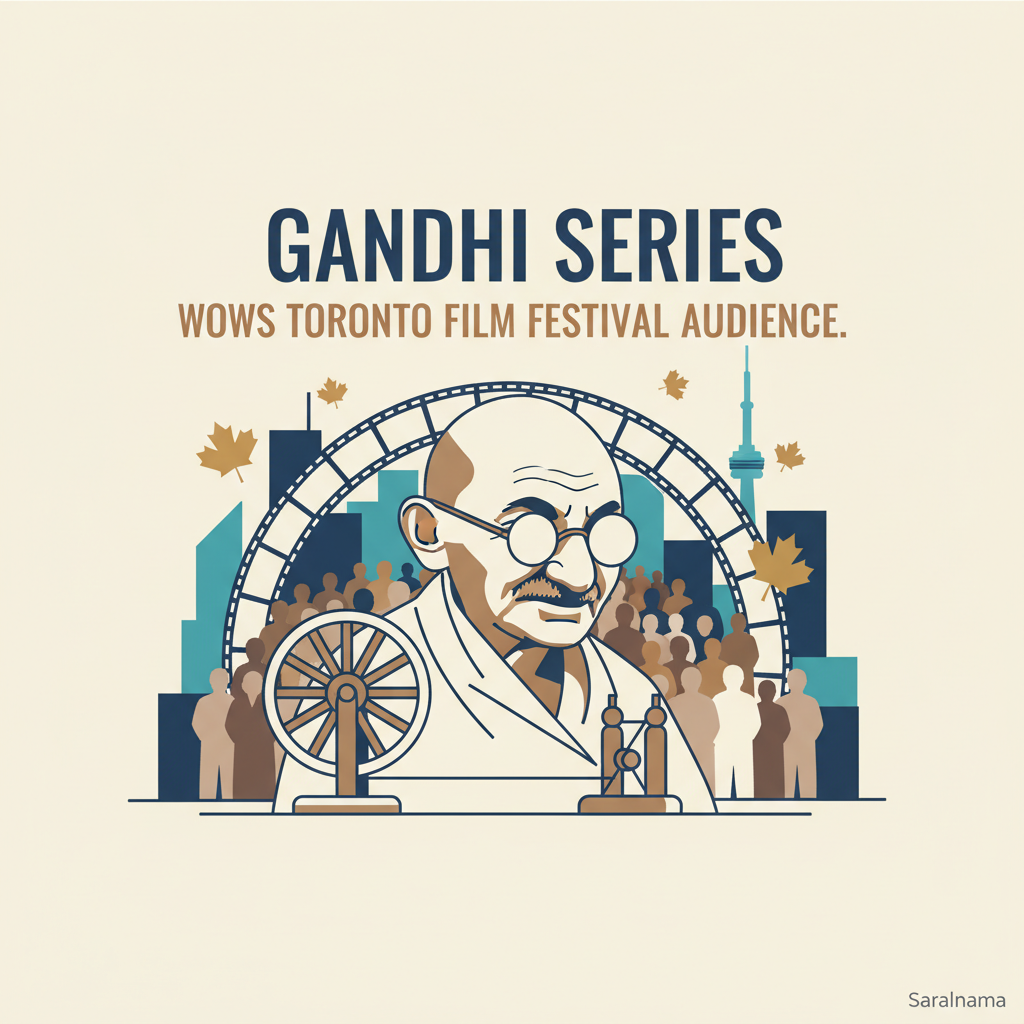 Gandhi Series Wows Toronto Film Festival Audience