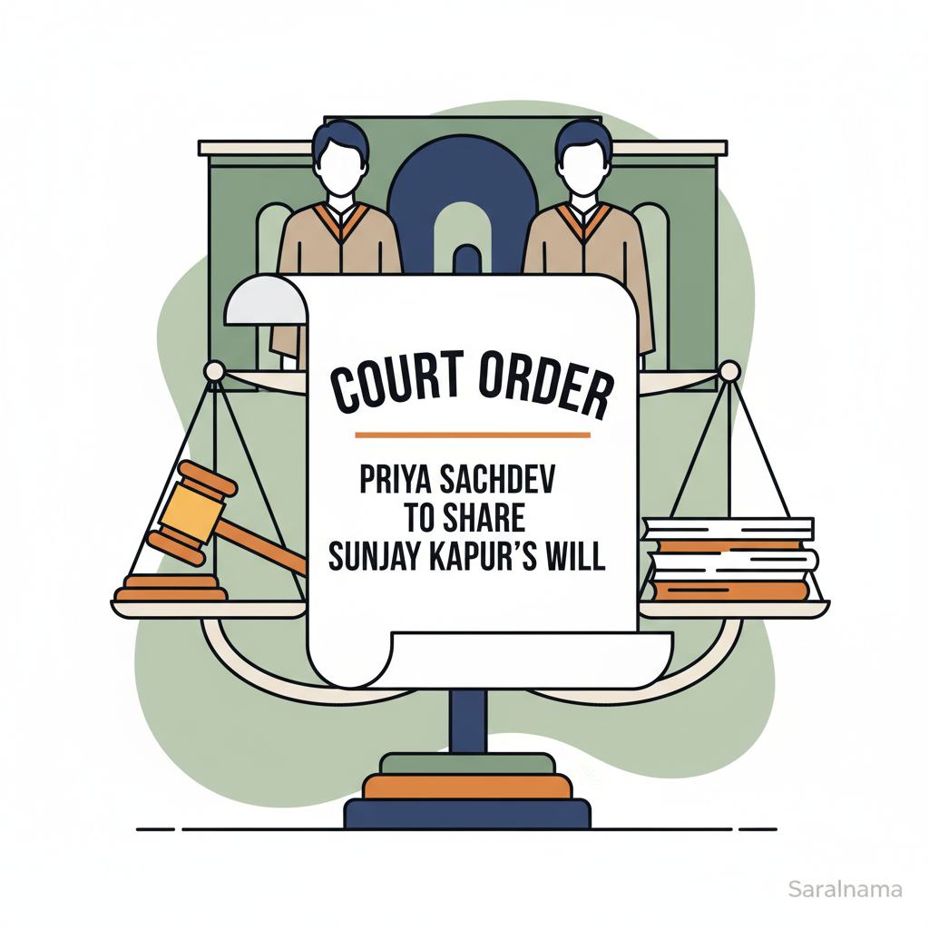 Court Orders Priya Sachdev to Share Sunjay Kapur's Will