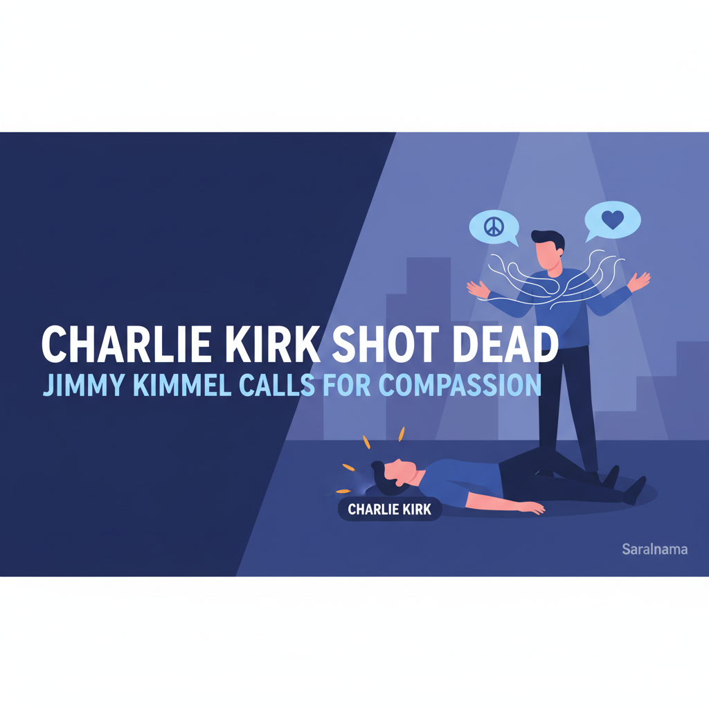 Charlie Kirk Shot Dead: Jimmy Kimmel Calls for Compassion