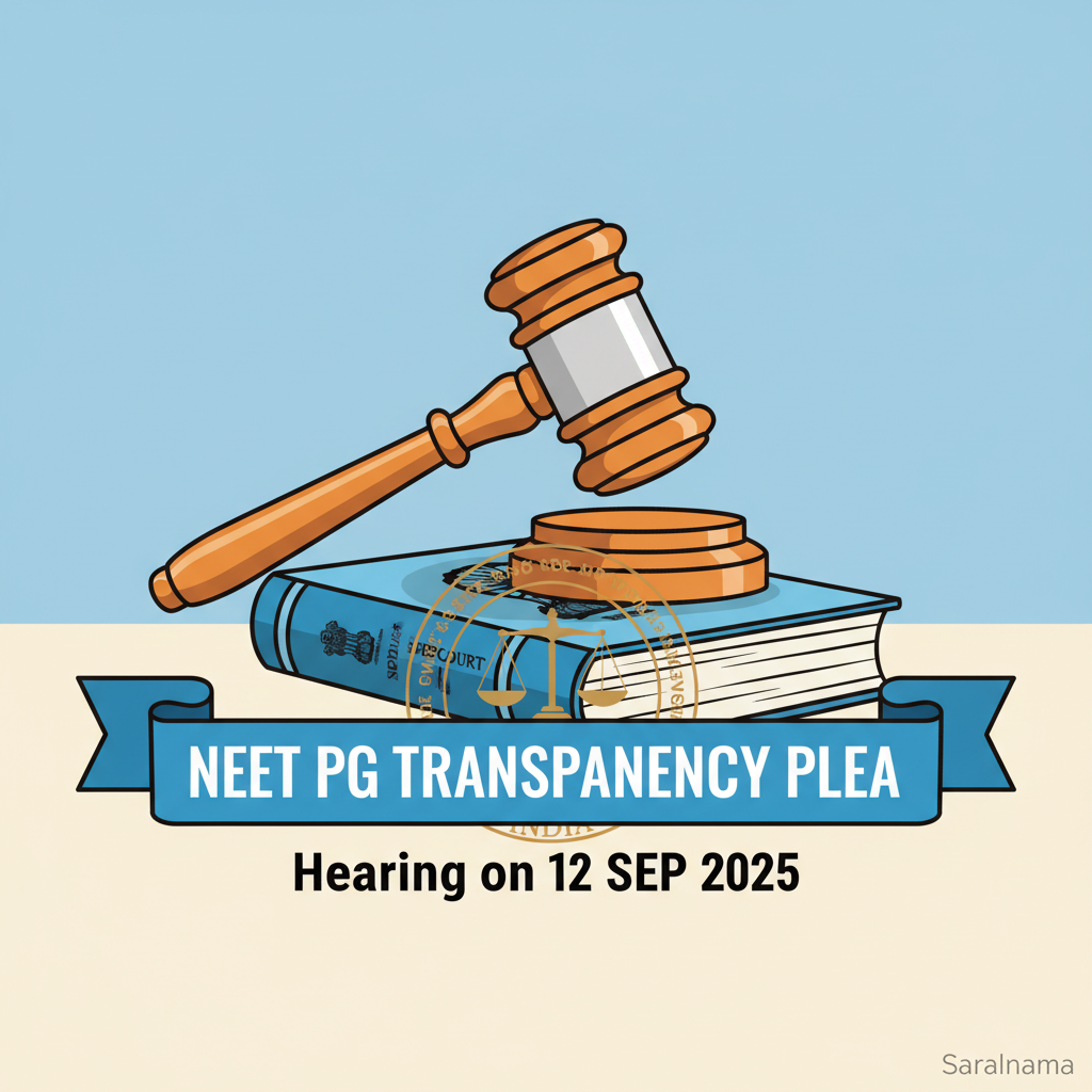 Supreme Court to Hear NEET PG Transparency Plea on 12 Sep 2025