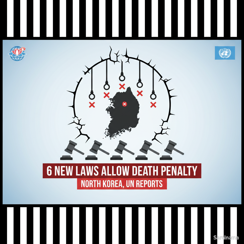 6 New Laws Allow Death Penalty in North Korea, UN Reports
