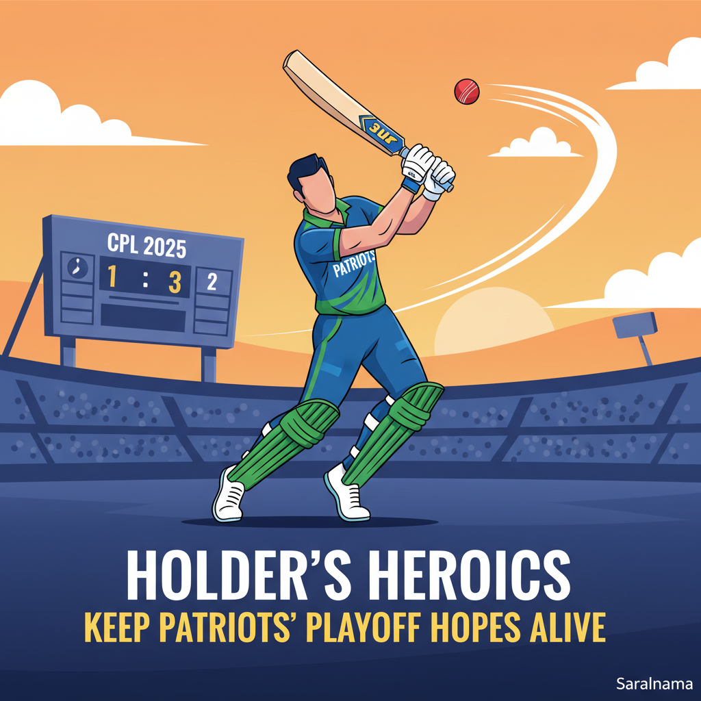 CPL 2025: Holder's Heroics Keep Patriots' Playoff Hopes Alive