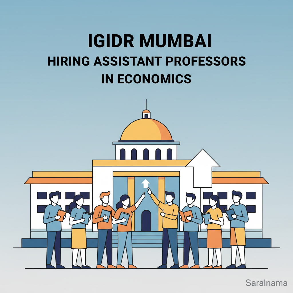 IGIDR Mumbai Hiring Assistant Professors in Economics