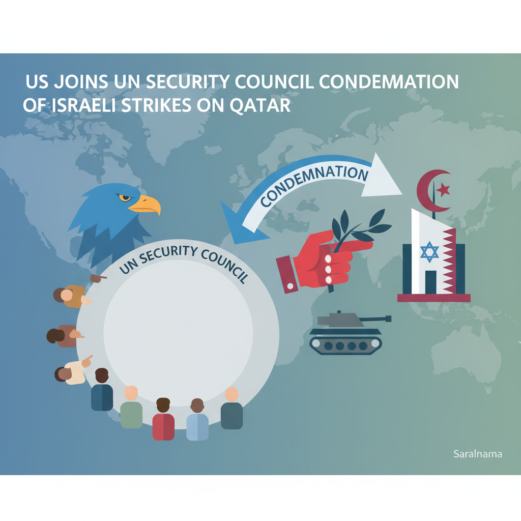 US joins UN Security Council condemnation of Israeli strikes on Qatar