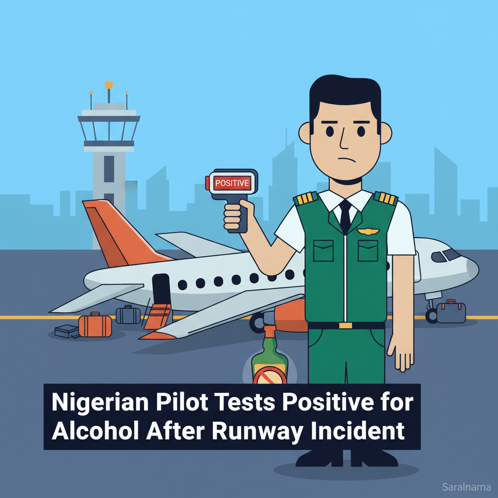 Nigerian Pilot Tests Positive for Alcohol After Runway Incident