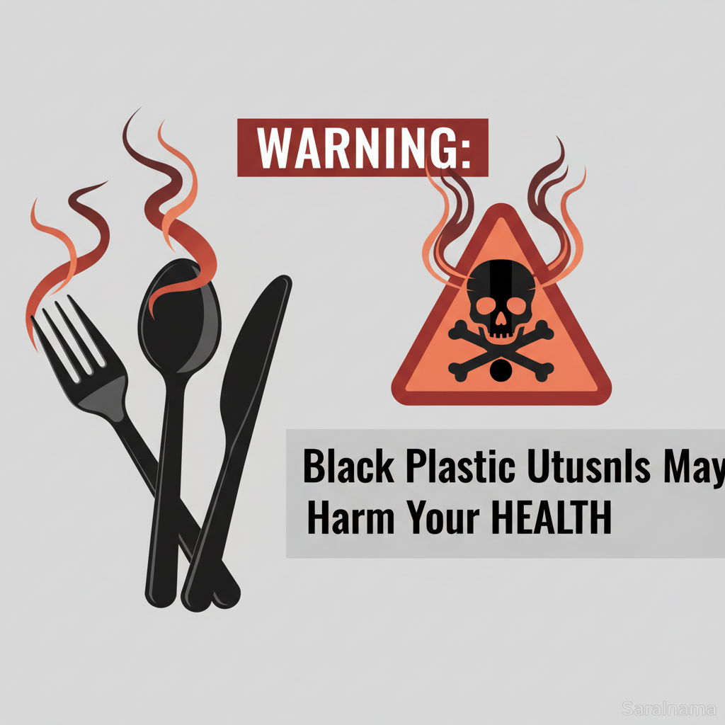 Warning: Black Plastic Utensils May Harm Your Health