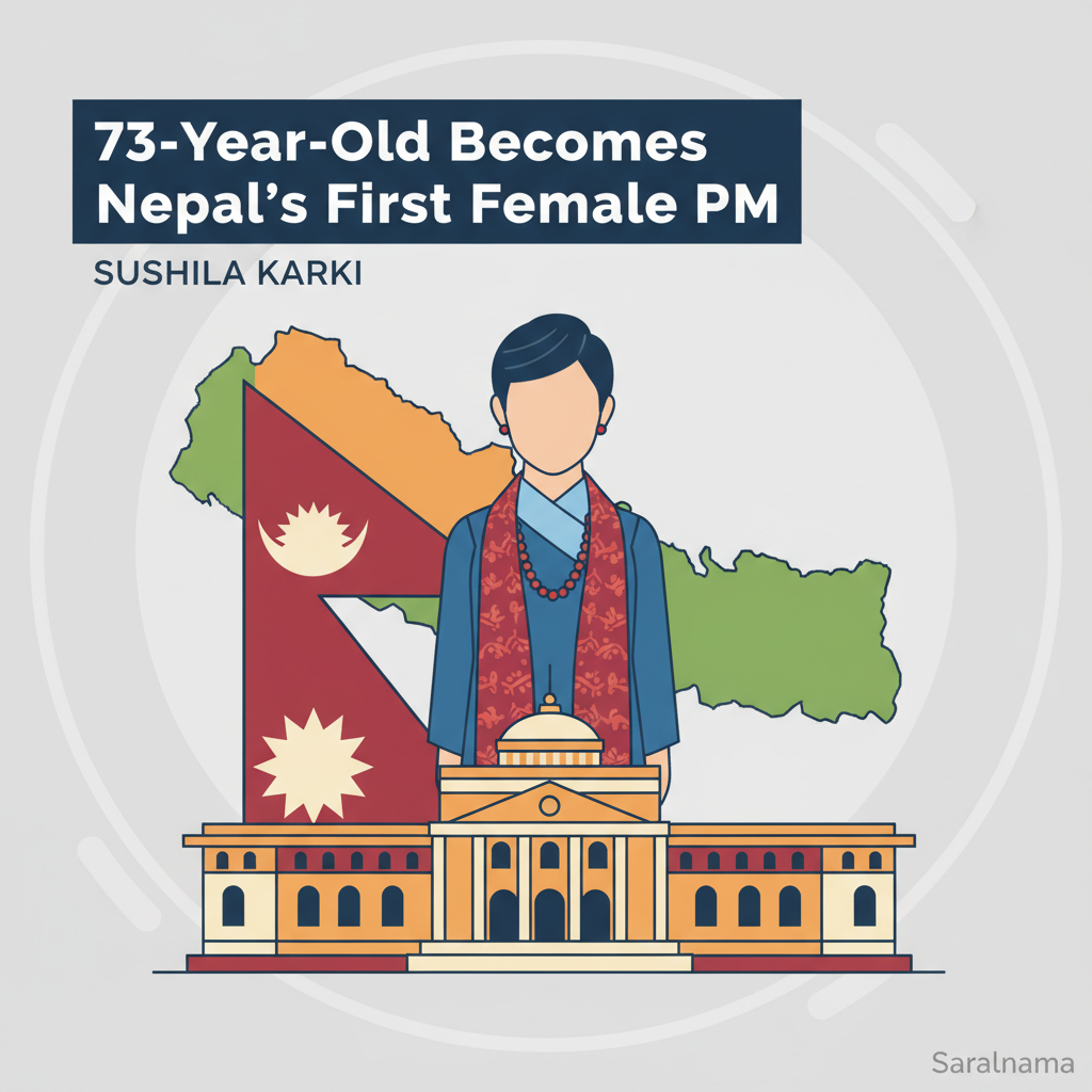 73-Year-Old Sushila Karki Becomes Nepal's First Female PM