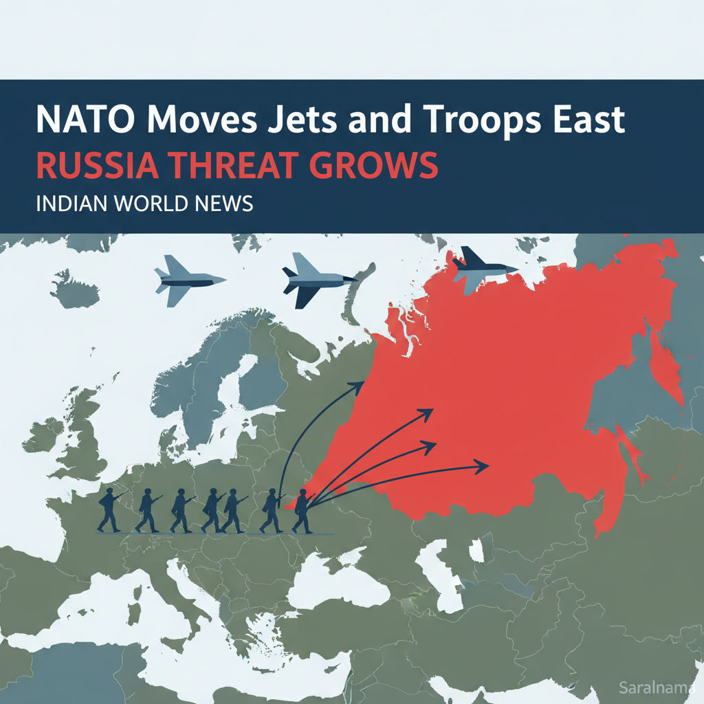 NATO Moves Jets and Troops East as Russia Threat Grows