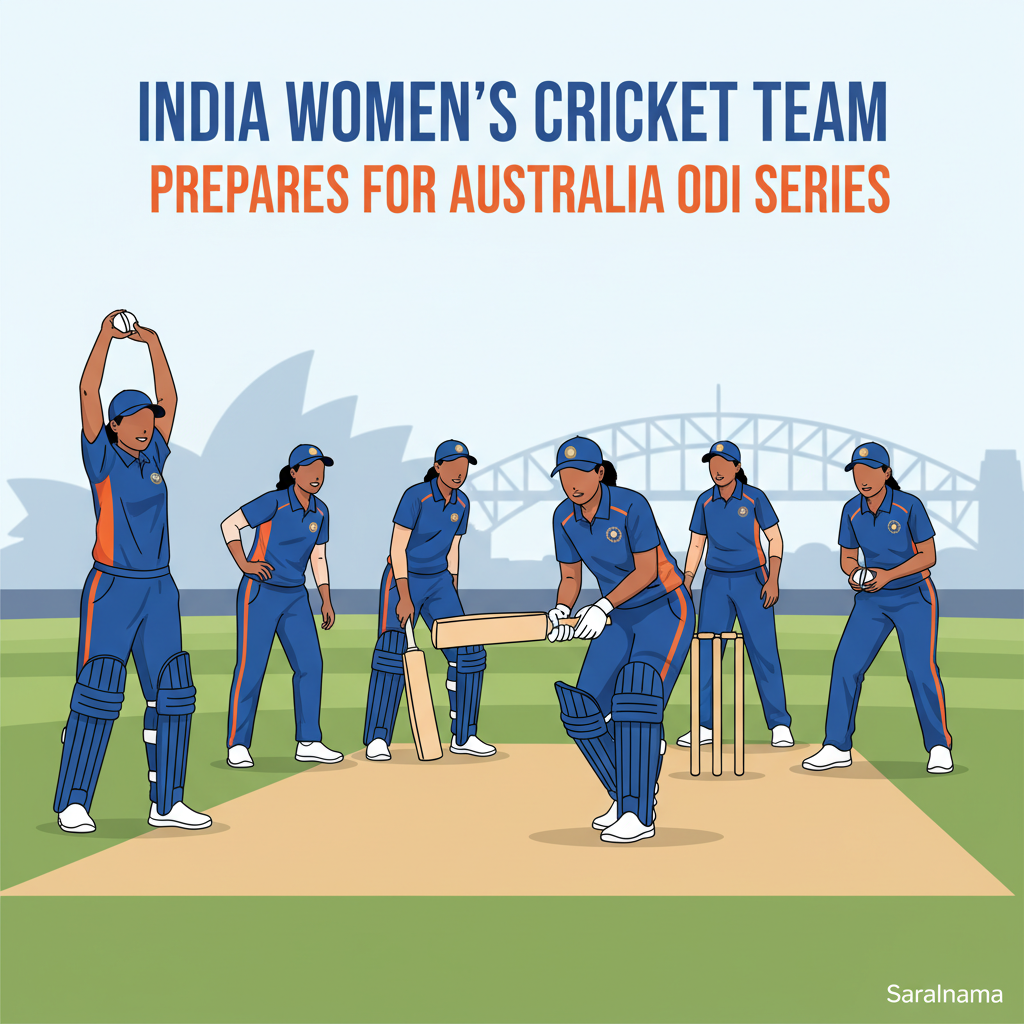 India Women's Cricket Team Prepares for Australia ODI Series