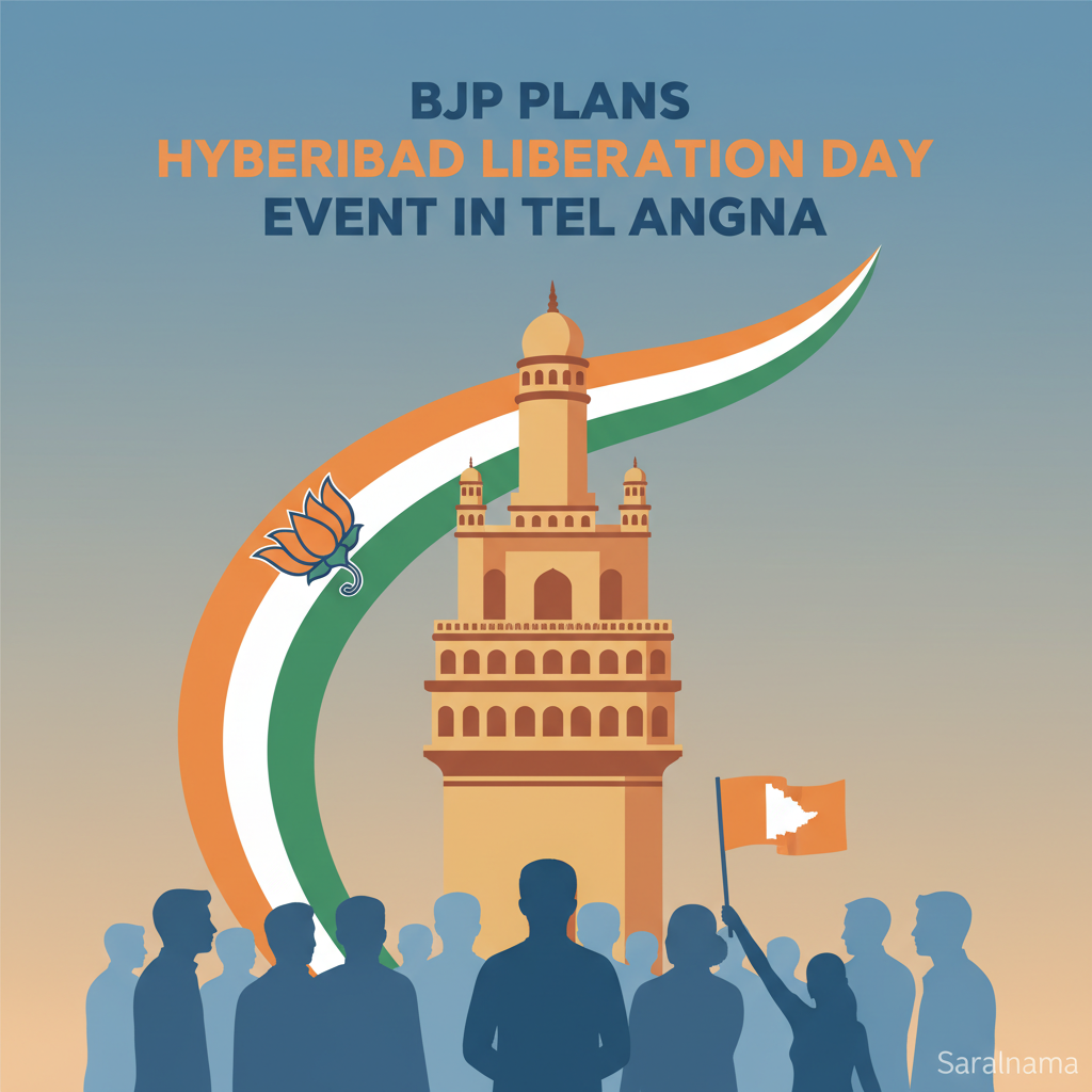 BJP Plans Hyderabad Liberation Day Event in Telangana