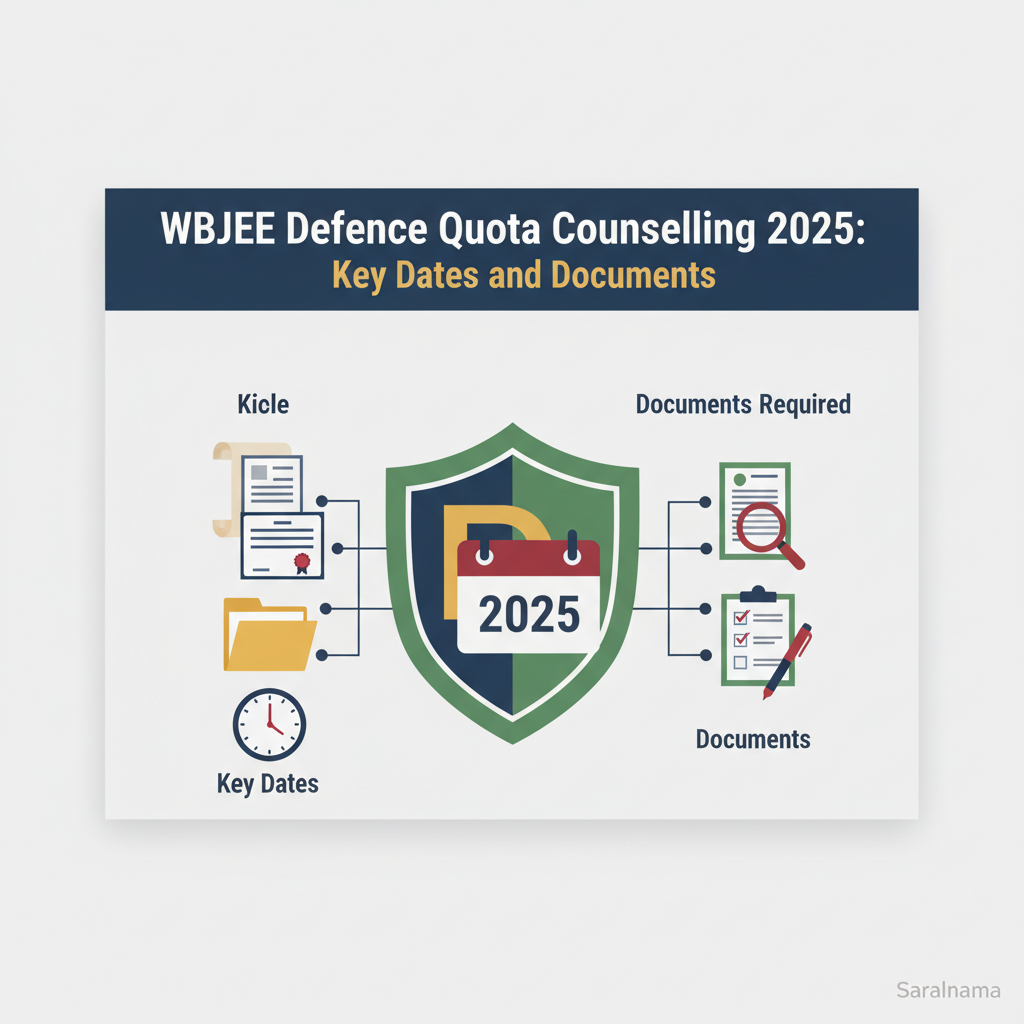WBJEE Defence Quota Counselling 2025: Key Dates and Documents