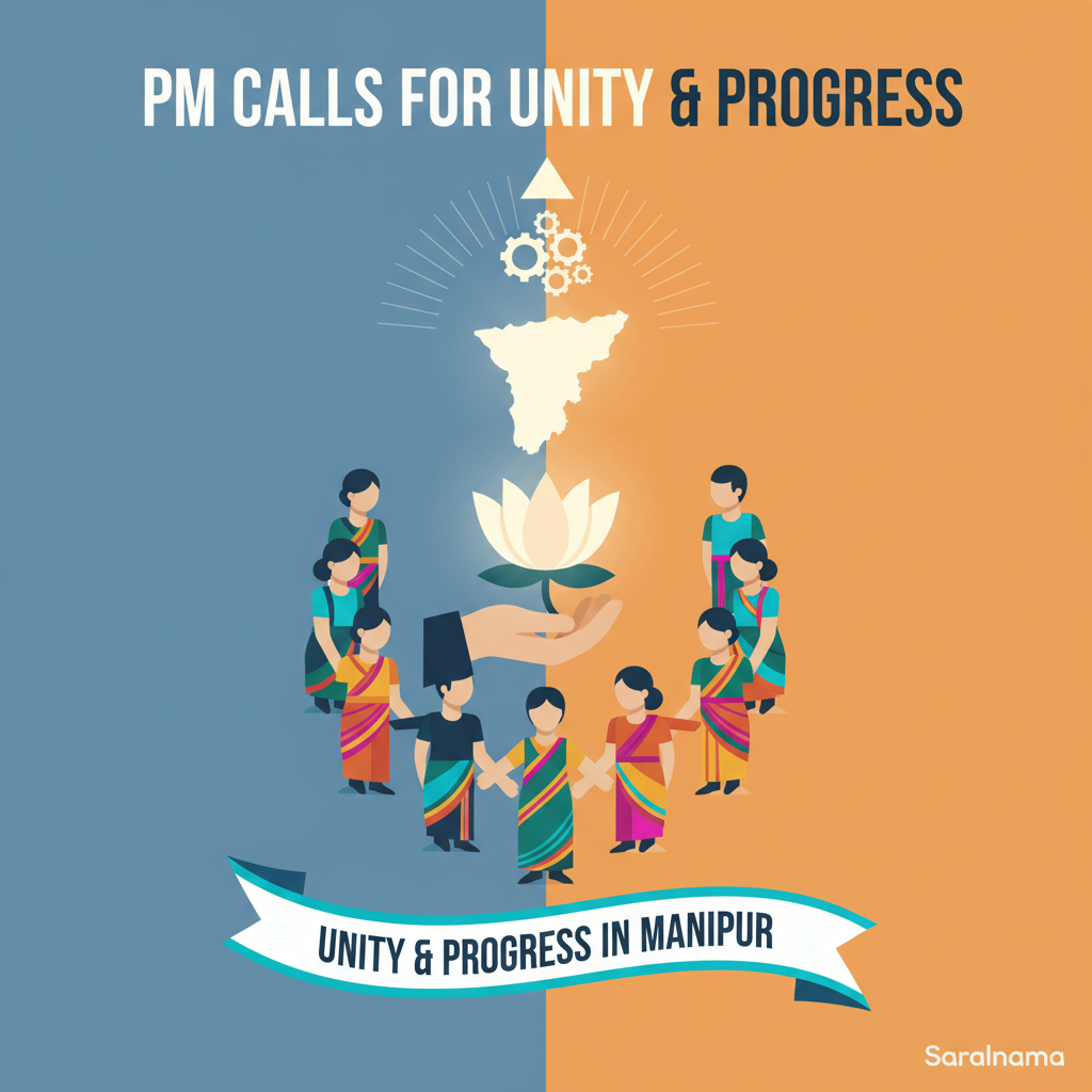 PM Modi Calls for Unity and Progress in Manipur