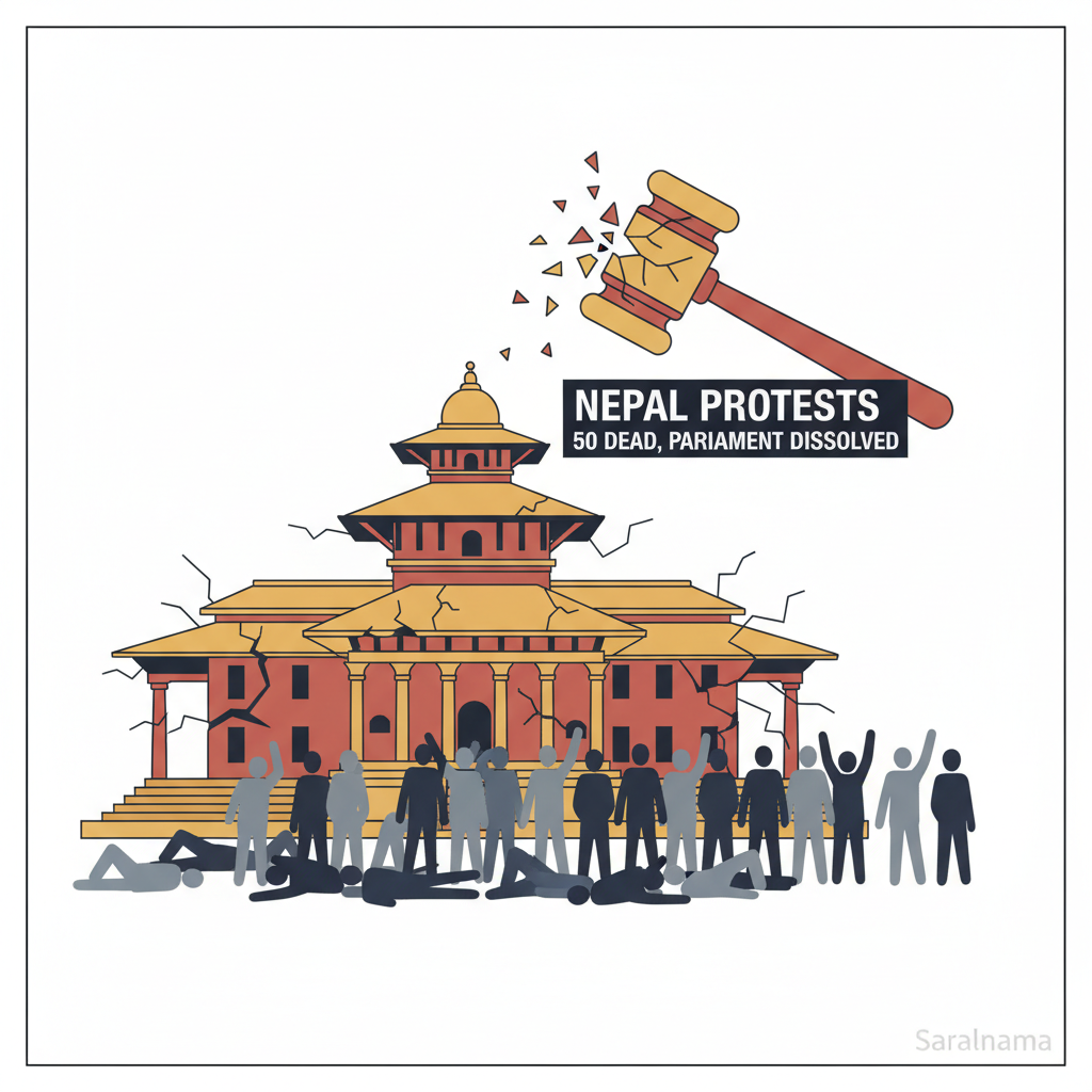 50 Dead in Nepal Protests, Parliament Dissolved