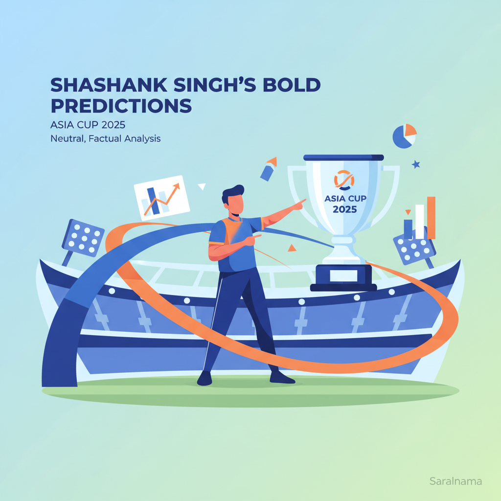 Asia Cup 2025: Shashank Singh's Bold Predictions