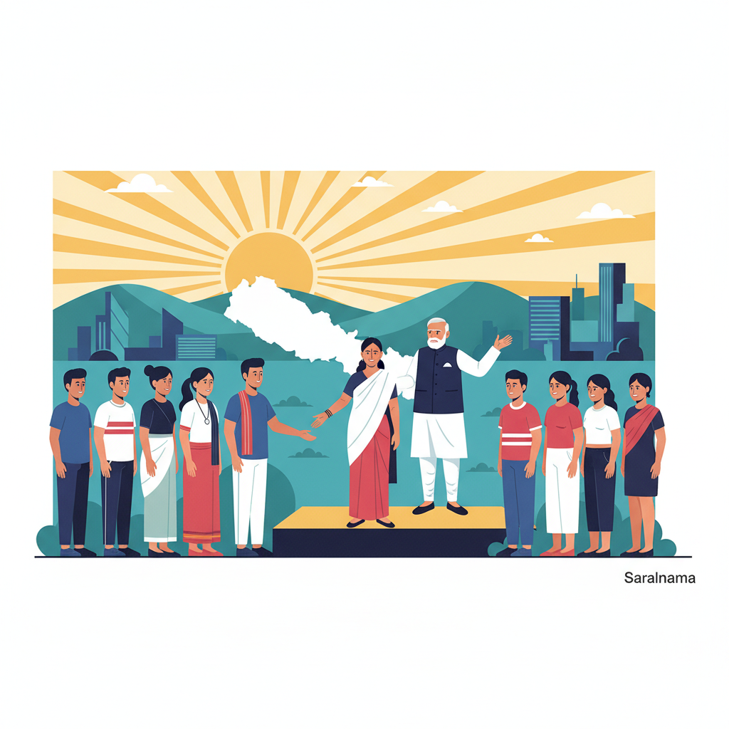 &#8216;Signal of a new dawn&#8217;: From Manipur, PM Modi hails Nepal&#8217;s youth, PM Sushila Karki