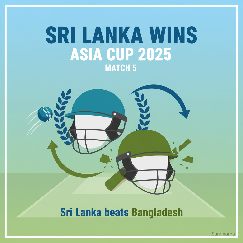 Sri Lanka Beats Bangladesh in Asia Cup 2025 Match 5
