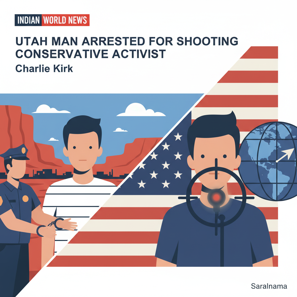 Utah Man Arrested for Shooting Conservative Activist Charlie Kirk