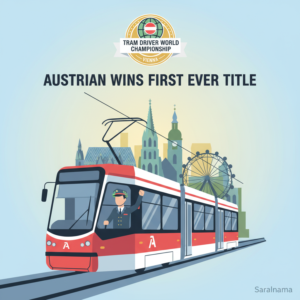 Austrian Wins First Tram Driver World Championship in Vienna