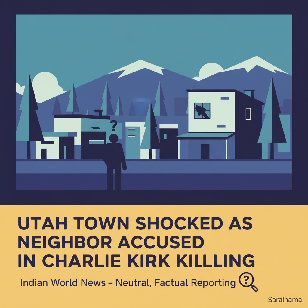 Utah Town Shocked as Neighbor Accused in Charlie Kirk Killing