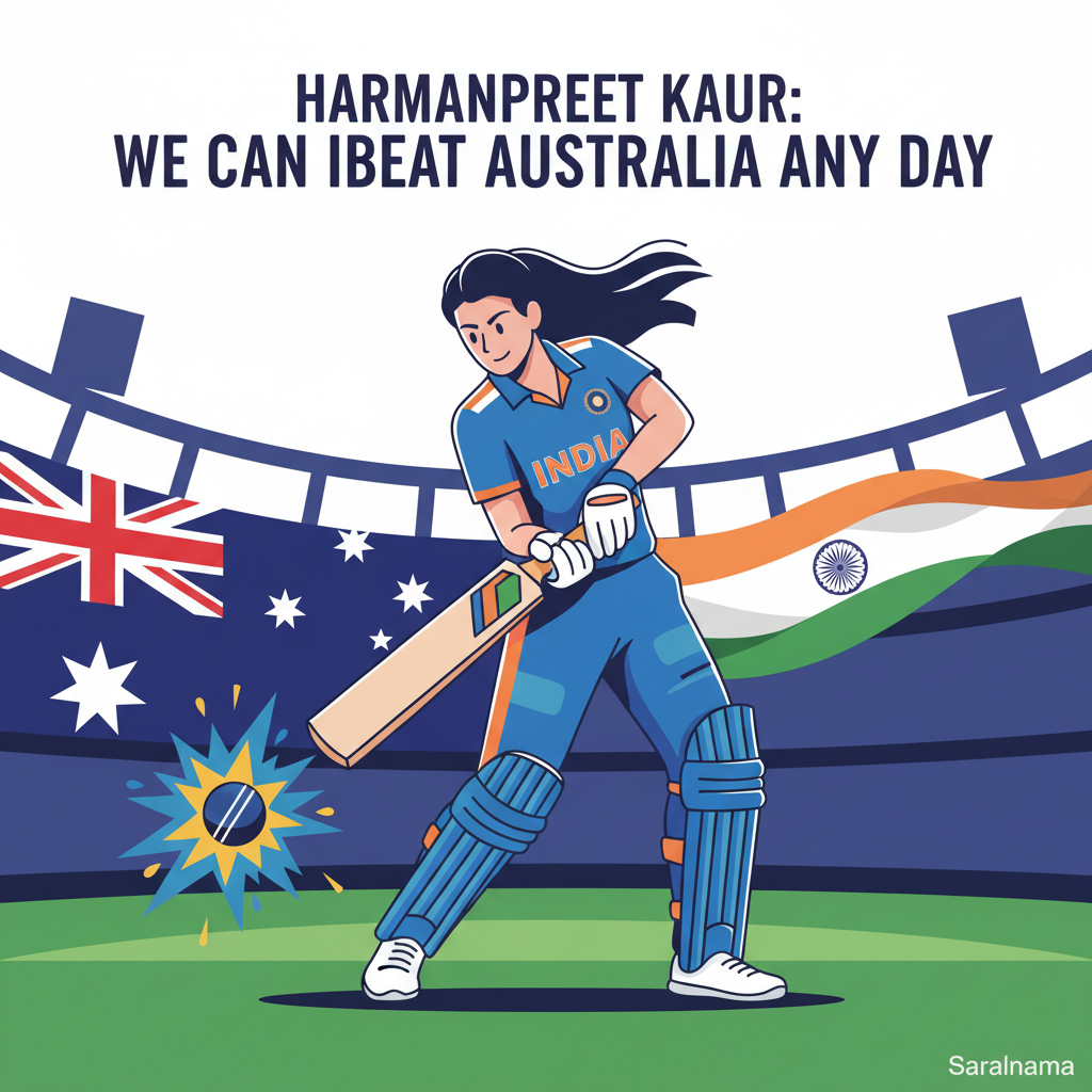 Harmanpreet Kaur: 'We Can Beat Australia Any Day'