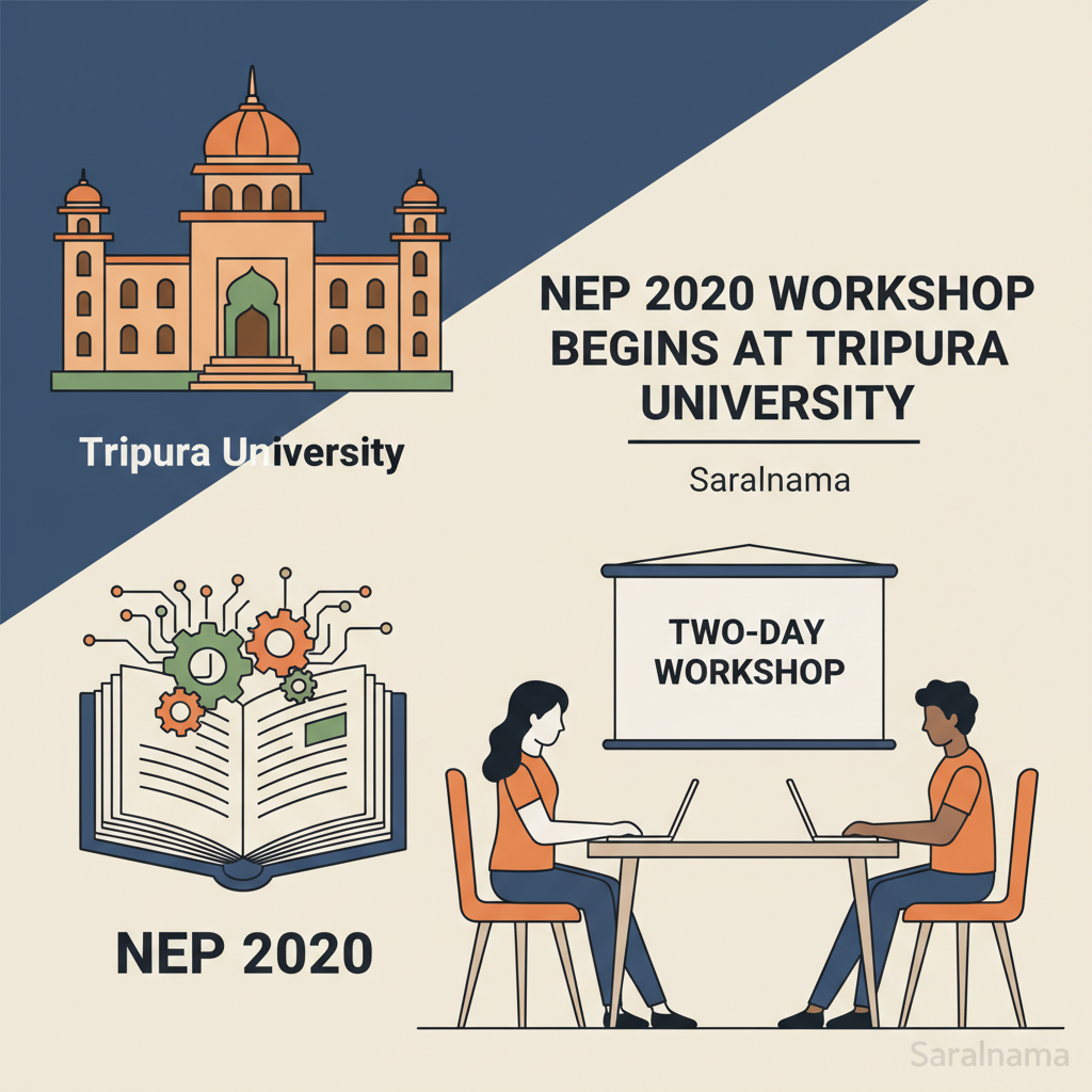 Two-Day NEP 2020 Workshop Begins at Tripura University