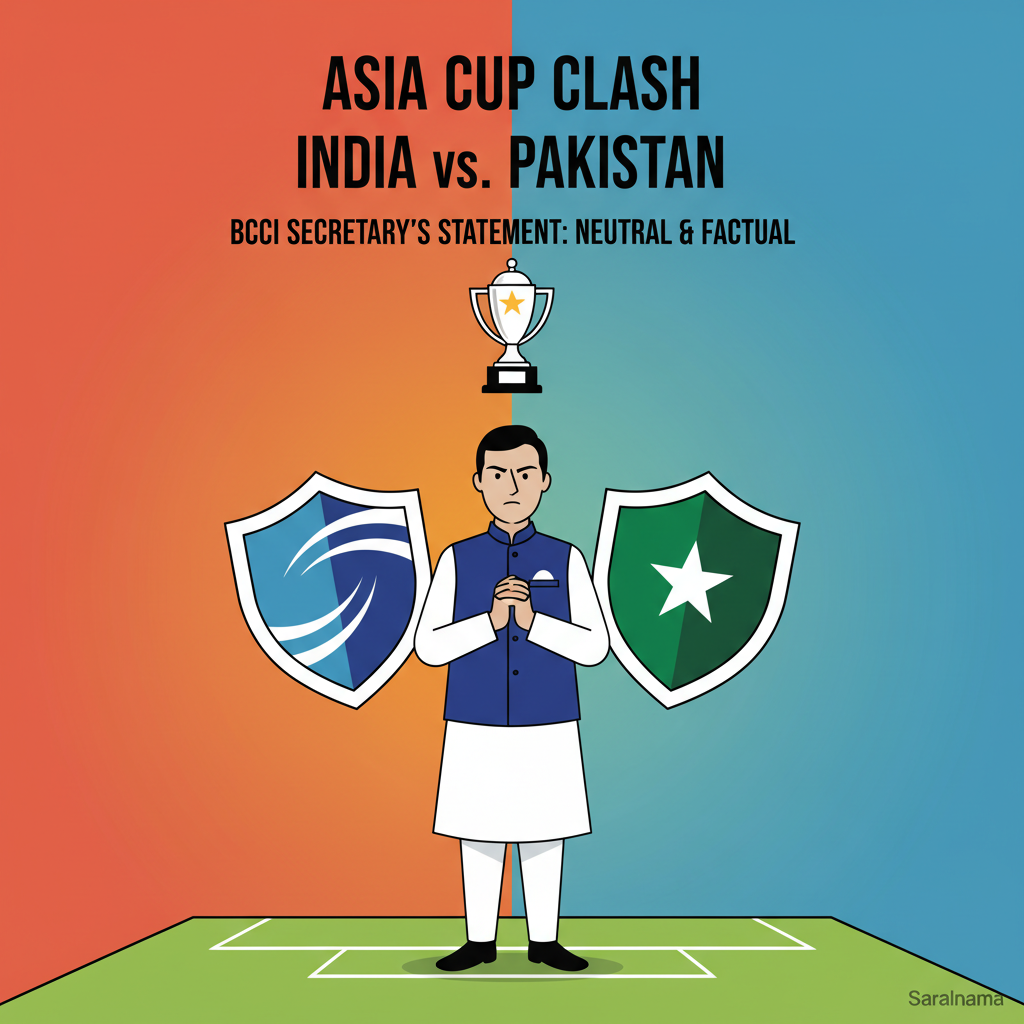 BCCI Secretary on India-Pakistan Asia Cup Clash