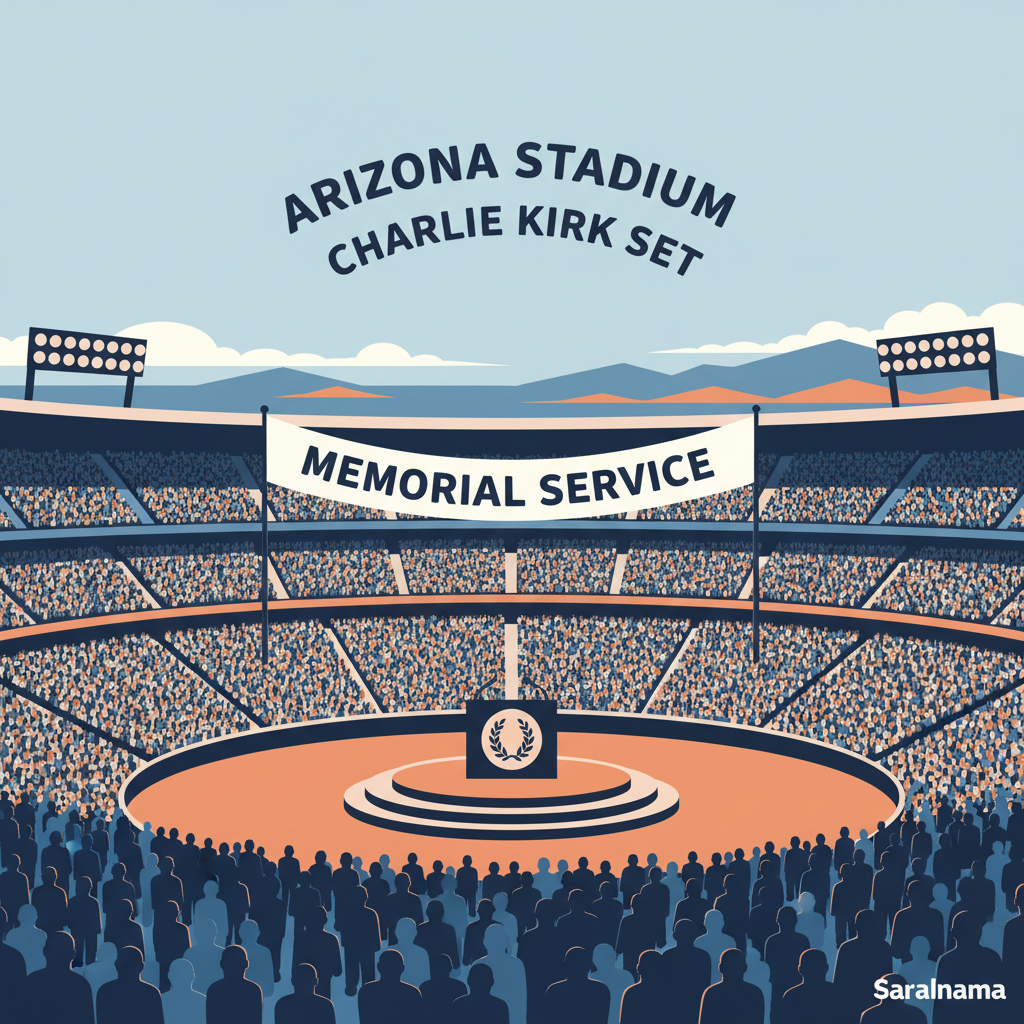 Charlie Kirk Memorial Service Set for Arizona Stadium