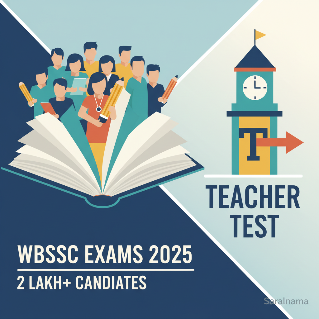 WBSSC Exams 2025: Over 2 Lakh Candidates to Appear for Teacher Test