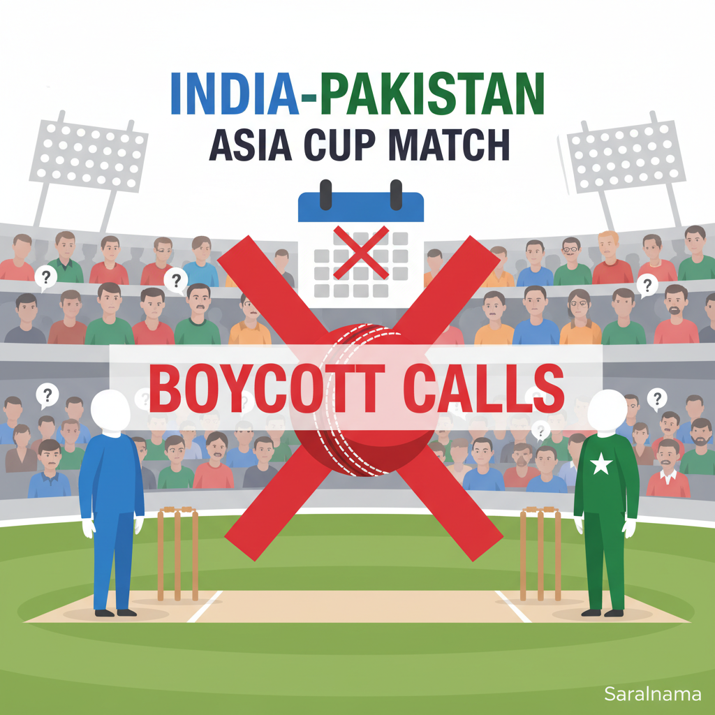 India-Pakistan Asia Cup Match Faces Boycott Calls