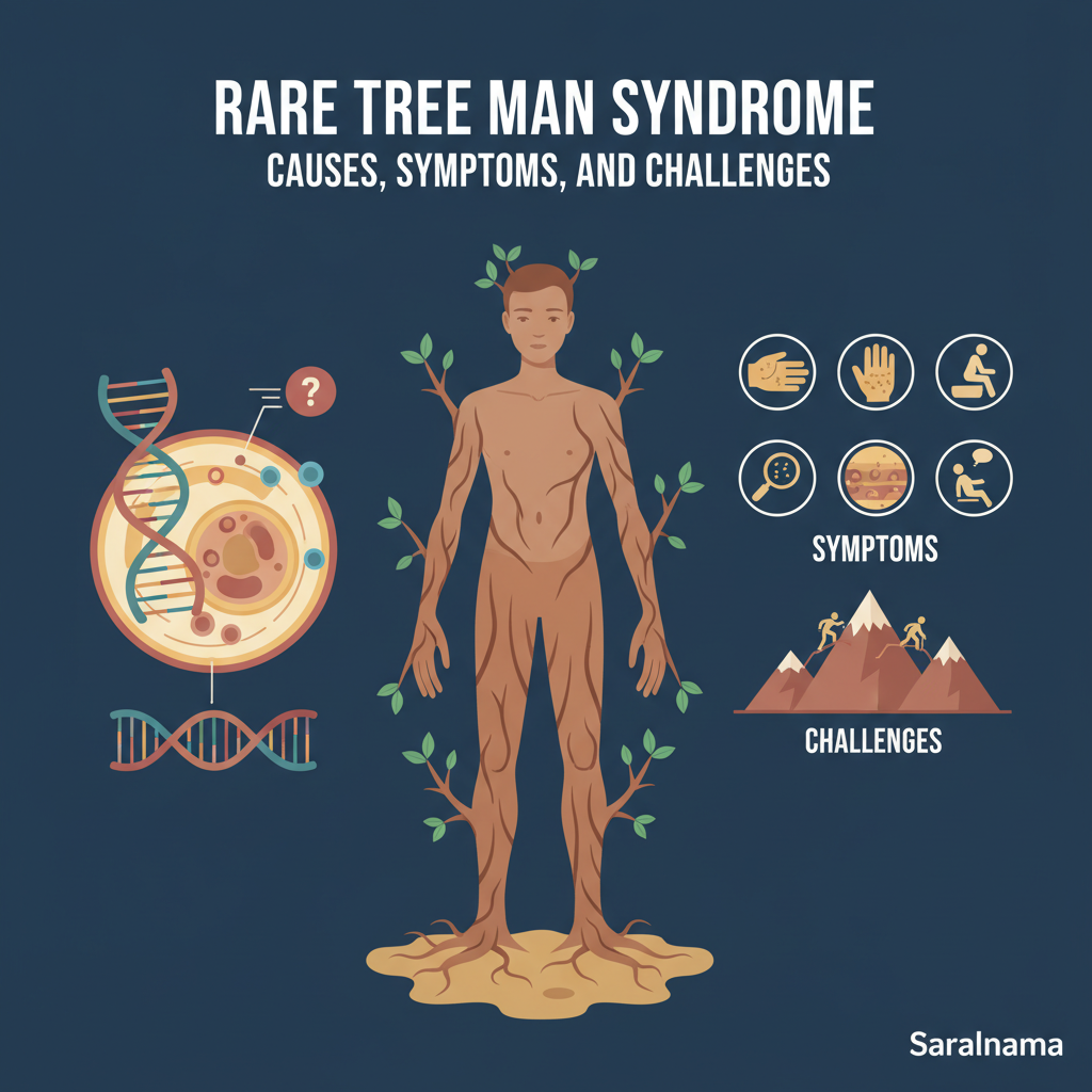 Rare Tree Man Syndrome: Causes, Symptoms, and Challenges
