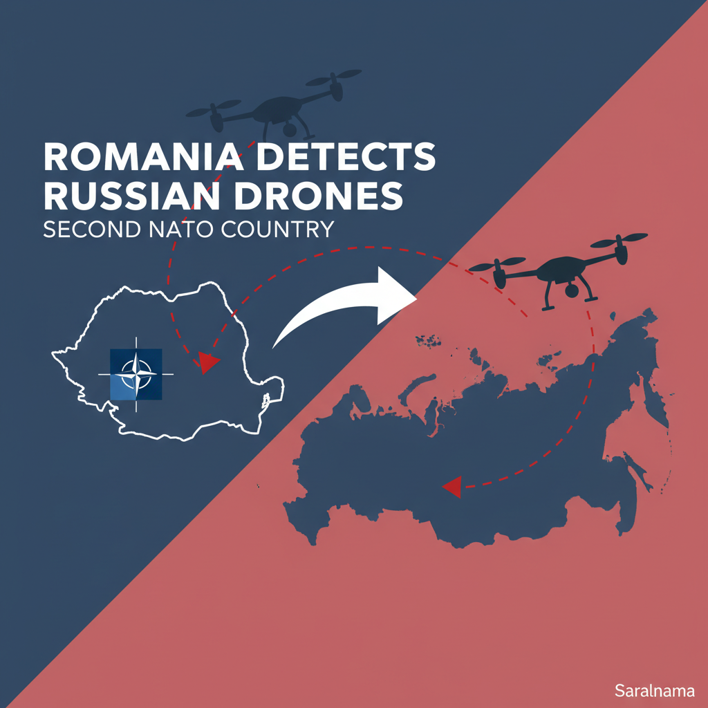 Romania becomes second Nato country to detect Russian drones in airspace