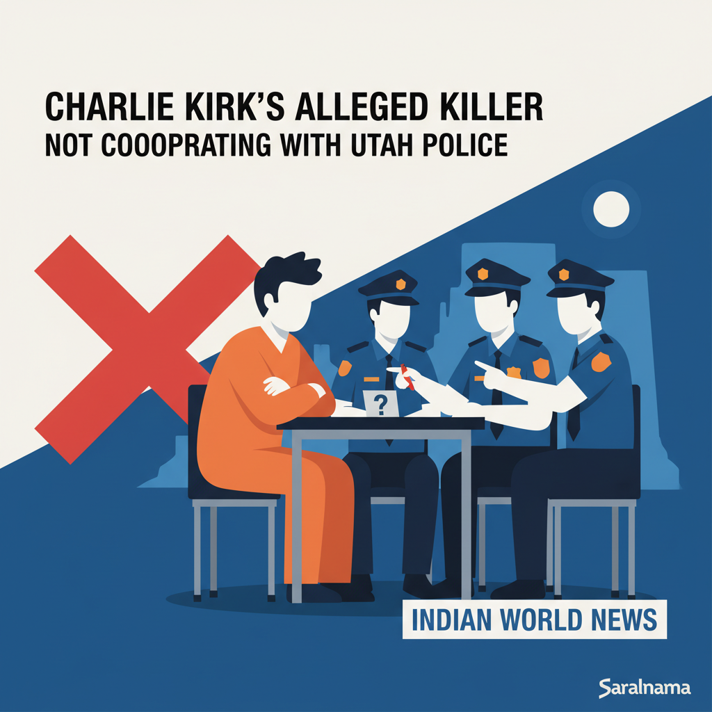 Charlie Kirk's Alleged Killer Not Cooperating with Utah Police