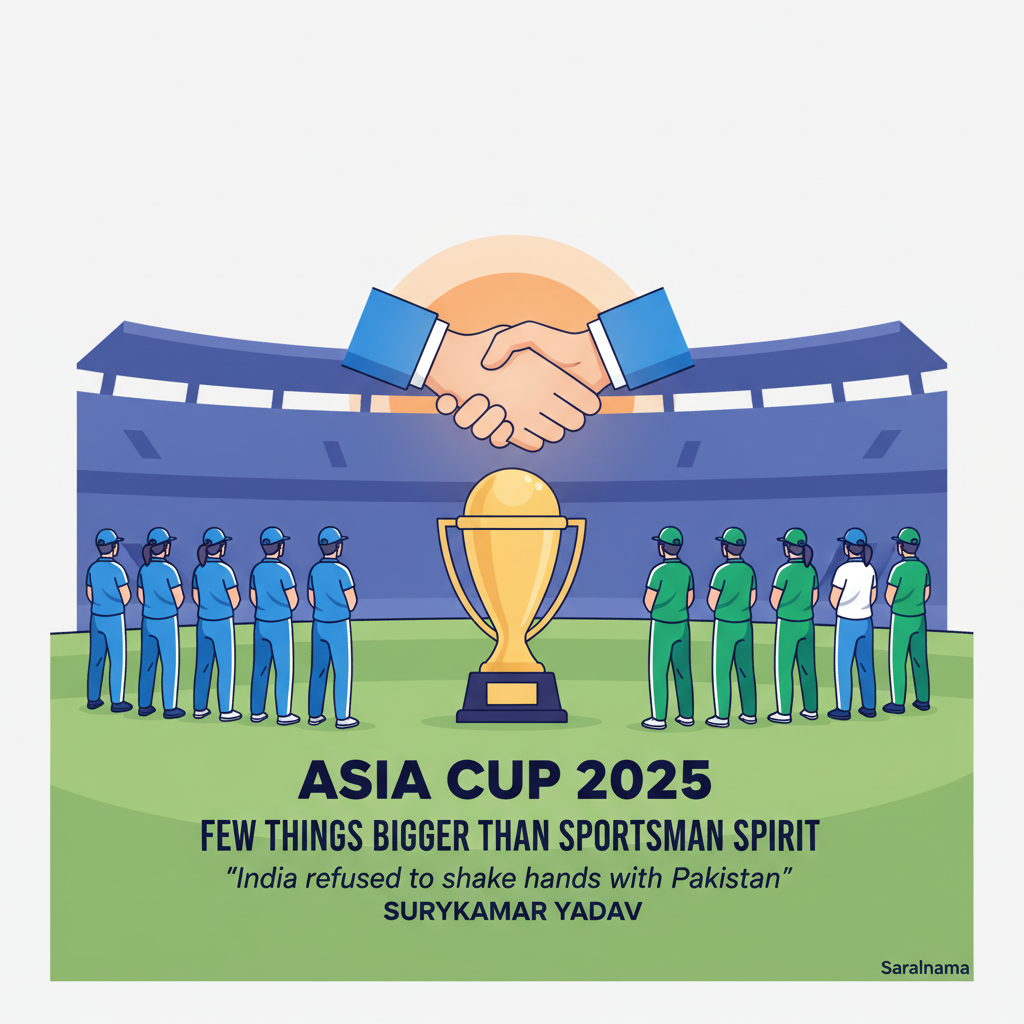 Asia Cup 2025: &#x27;Few things bigger than sportsman spirit&#x27; - Suryakumar Yadav on India refusing to shake hands with Pakistan team