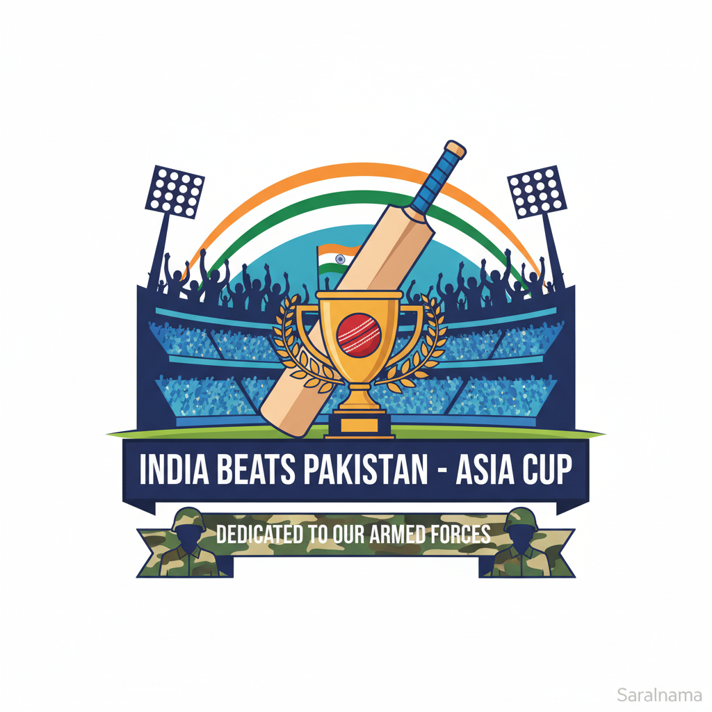India Beats Pakistan in Asia Cup, Dedicates Win to Armed Forces