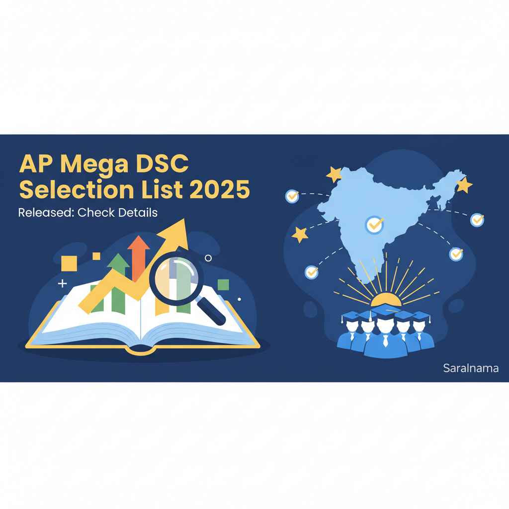 AP Mega DSC Selection List 2025 Released: Check Details