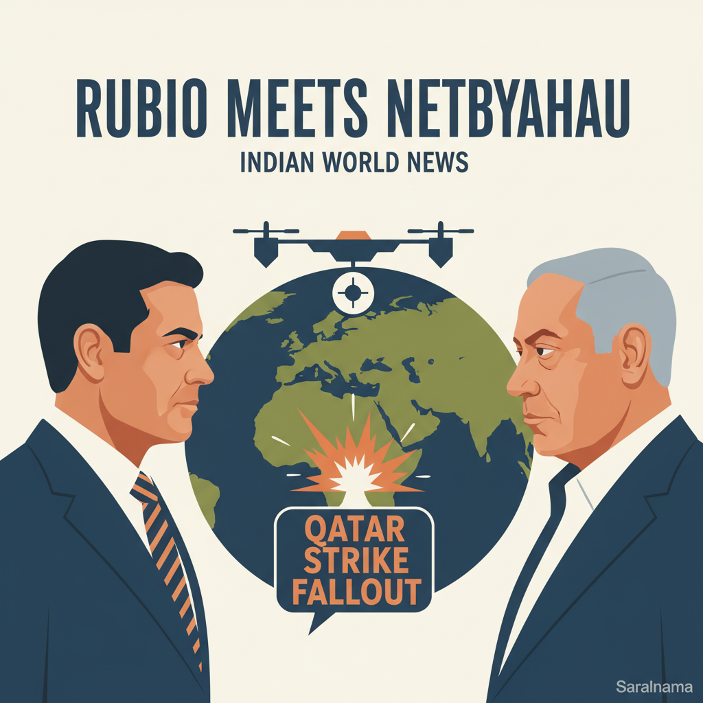 Rubio Meets Netanyahu: Qatar Strike Fallout Discussion