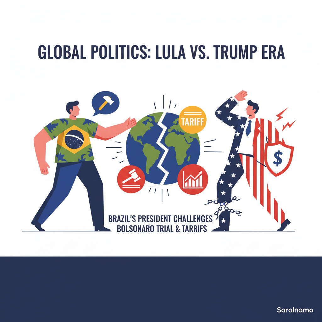 Brazil&#x27;s Lula hits back at Trump over Bolsonaro trial and tariffs
