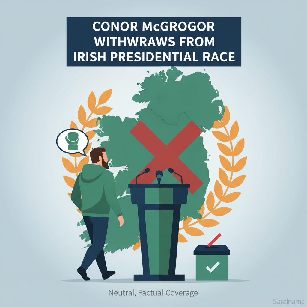 Conor McGregor Withdraws from Irish Presidential Race