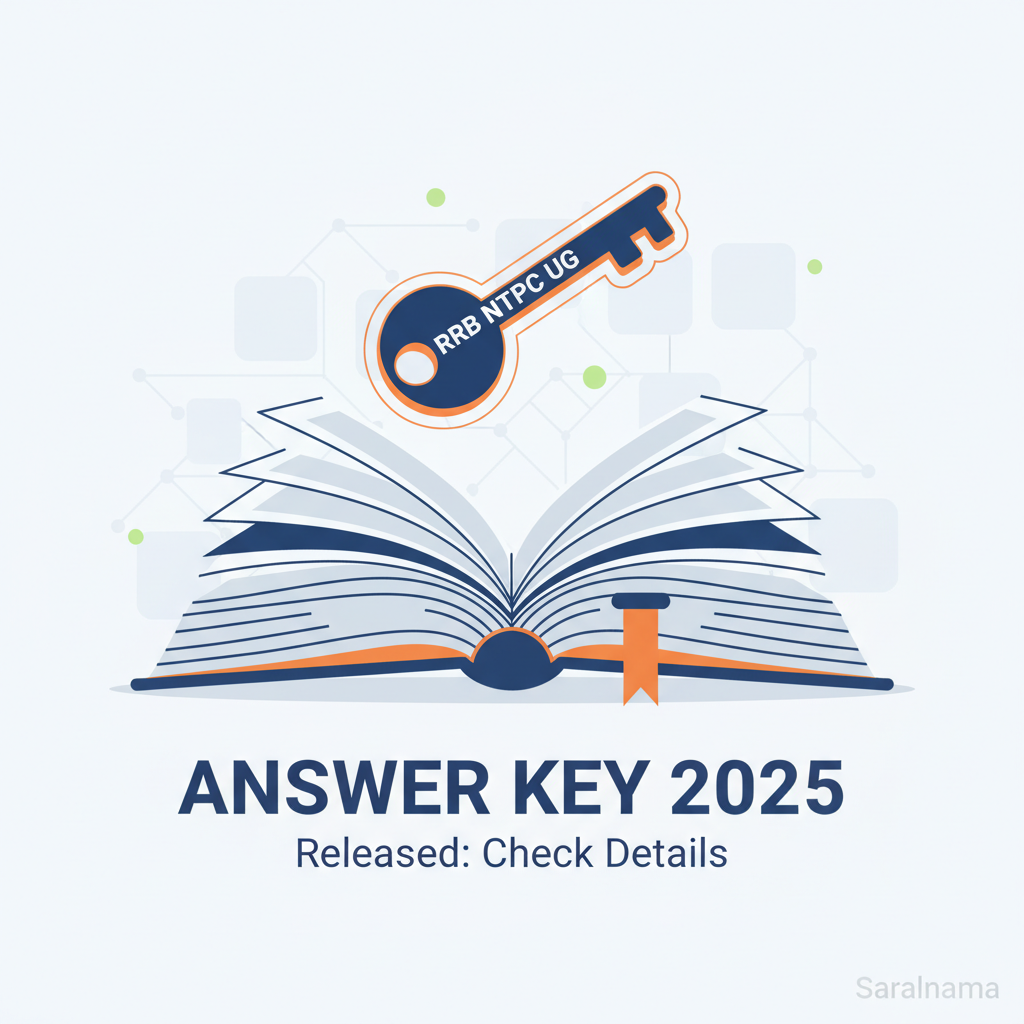 RRB NTPC UG Answer Key 2025 Released: Check Details
