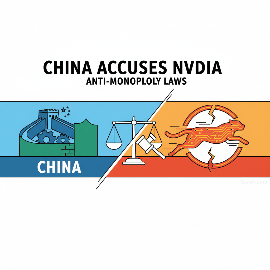 China Accuses Nvidia of Breaking Anti-Monopoly Laws