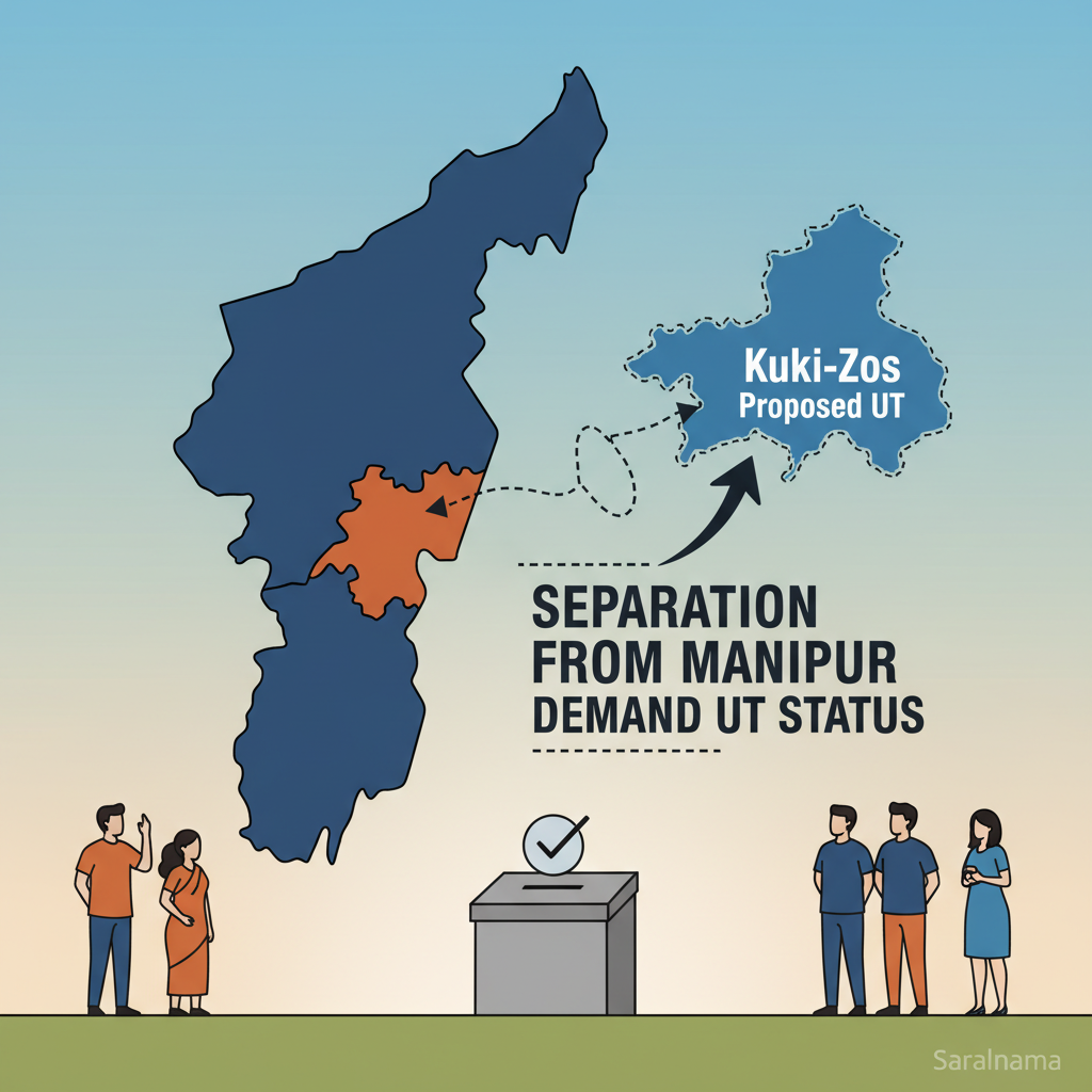 Kuki-Zos Seek Separation from Manipur, Demand UT Status