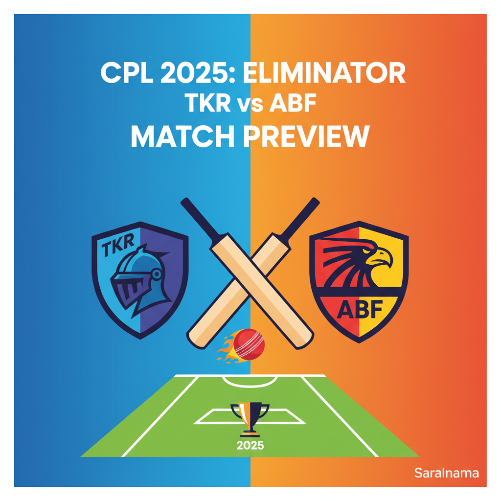 CPL 2025: TKR vs ABF Eliminator Match Preview
