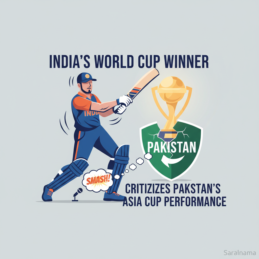 World Cup Winner Slams Pakistan's Skill After Asia Cup Loss