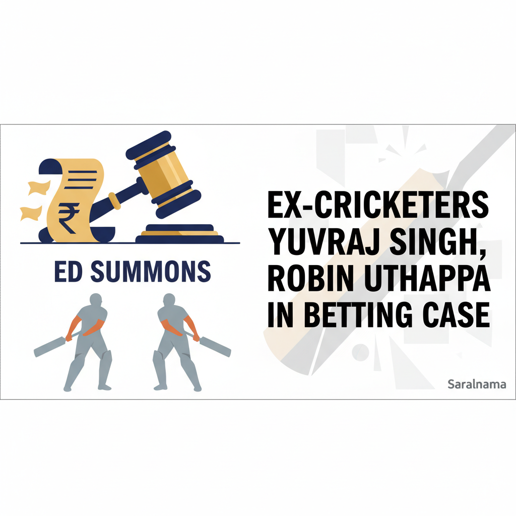 ED Summons Ex-Cricketers Yuvraj Singh, Robin Uthappa in Betting Case